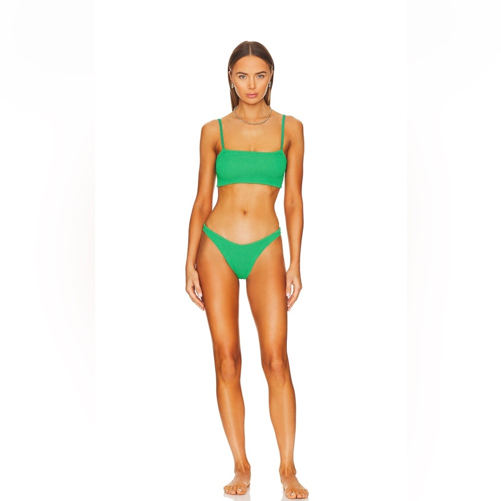 NWT  Hunza G Gigi Bikini Set in Emerald